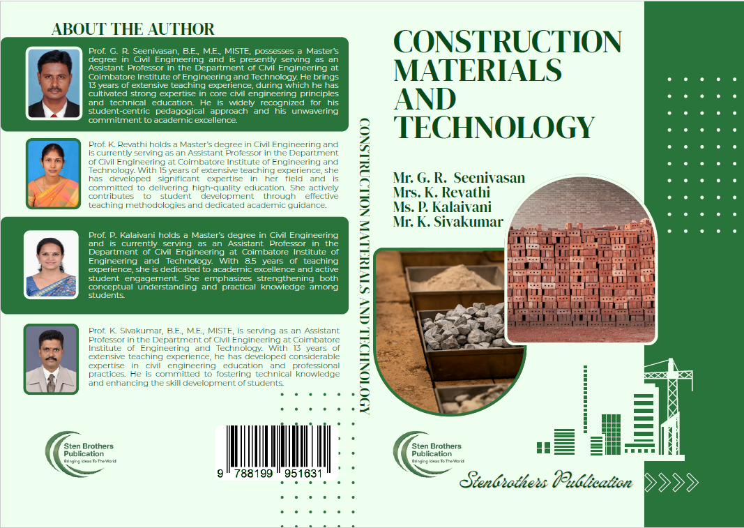 Construction Materials and Technology